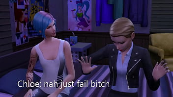 Hot lesbian sex between rich brat and angsty teen sims 4 3d animation