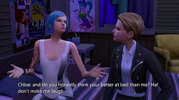 Hot lesbian sex between rich brat and angsty teen sims 4 3d animation