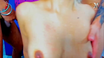 Full throat destruction these two girls