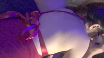 18 minutes of slobbering cock sucking ending with cum in mouth