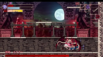 Doujin game bloodroot boss fight