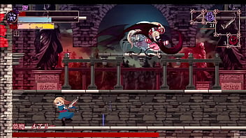 Doujin game bloodroot boss fight