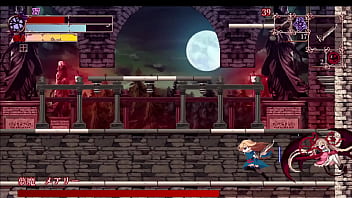 Doujin game bloodroot boss fight