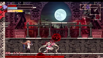 Doujin game bloodroot boss fight