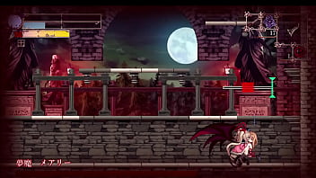 Doujin game bloodroot boss fight