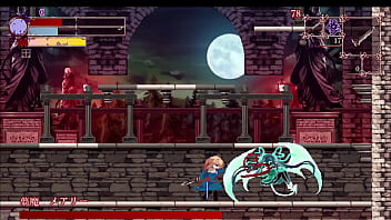 Doujin game bloodroot boss fight