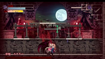 Doujin game bloodroot boss fight