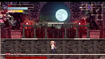 Doujin game bloodroot boss fight