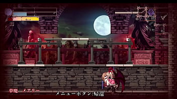 Doujin game bloodroot boss fight