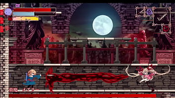 Doujin game bloodroot boss fight