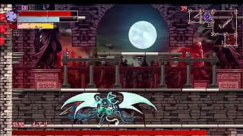 Doujin game bloodroot boss fight