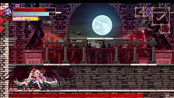 Doujin game bloodroot boss fight