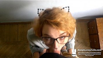 Cosplay neko teen deepthroat and facialized