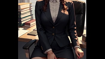 Naughty office girl