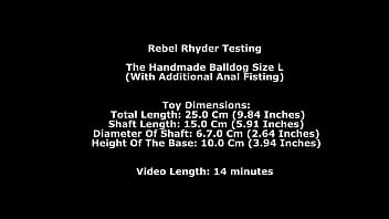 Rebel rhyder intense dap dp with toys from thewondertoys & anal fisting twt375