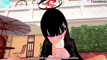 Sunako nakahara office girl nomikai blowjob 1 full & pov on sheer & fantasyking3