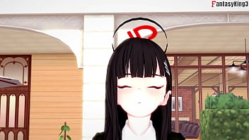 Sunako nakahara office girl nomikai blowjob 1 full & pov on sheer & fantasyking3