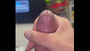 Milking thick stud cock to the edge