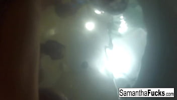 Blonde babe fucks her brunette friend