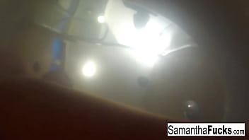 Blonde babe fucks her brunette friend