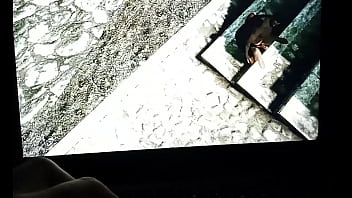 Cogiendo con el guardia de carrera blanca