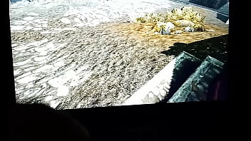 Cogiendo con el guardia de carrera blanca