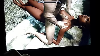 Cogiendo con el guardia de carrera blanca