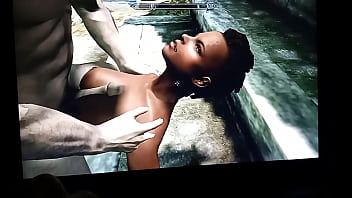 Cogiendo con el guardia de carrera blanca