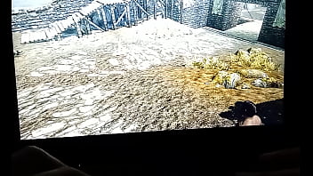 Cogiendo con el guardia de carrera blanca