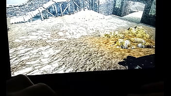 Cogiendo con el guardia de carrera blanca