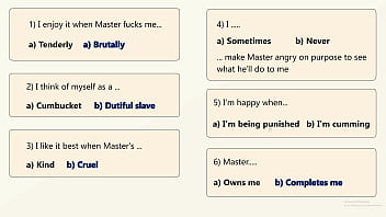 I have my own slave who give me evereything i want