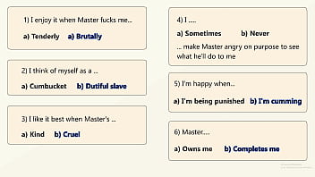 I have my own slave who give me evereything i want