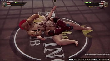 Lillith vs barghest nf3d video game kinky combat