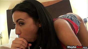 Brunette girlfriend gets dick in her ass and loves it stephani moretti 1 3