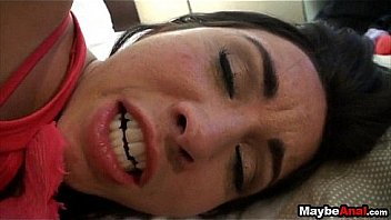 Brunette girlfriend gets dick in her ass and loves it stephani moretti 1 3