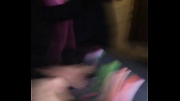 Blueeyedbubblebutt deepthroats her hubby huge cock