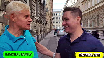 Dan's new fucktoy irina begging brad and matt to pound her harder