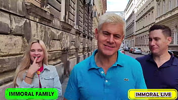 Dan's new fucktoy irina begging brad and matt to pound her harder