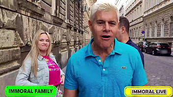 Dan's new fucktoy irina begging brad and matt to pound her harder