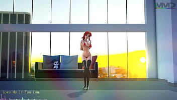 【mmd】 東方 紅美鈴 水着ダンス 【mmd】 東方 紅美鈴 水着ダンス