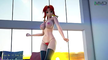 【mmd】 東方 紅美鈴 水着ダンス