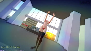 【mmd】 東方 紅美鈴 水着ダンス