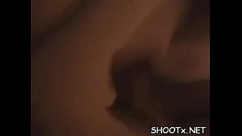 Examening her throat and slit