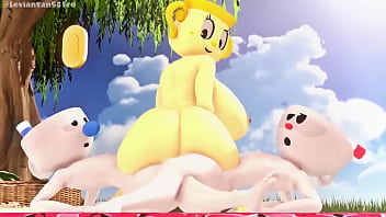 Cuphead threesome