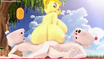 Cuphead threesome