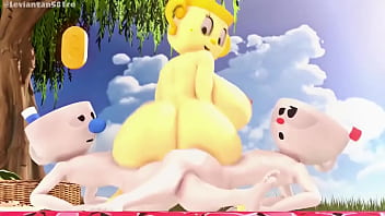Cuphead threesome Cuphead threesome
