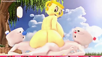 Cuphead threesome
