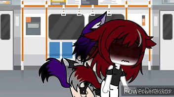 Gacha sex chica gato follada en transporte publico