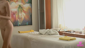 Slutty solene b got a premium service masseur noah r rubs her nice shaped body and gets her horny enough to taste his cock she really took her time attending his cock urges happy ending