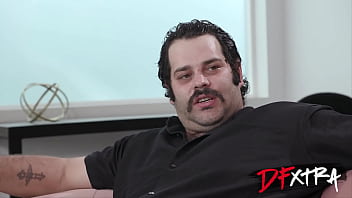 Hot wife rails hubbie's massive cocked buddy